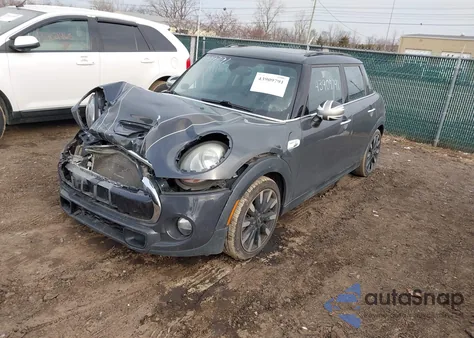 2017 Mini Hardtop Cooper S z USA, uszkodzony, nr VIN WMWXU3C38H2F48452